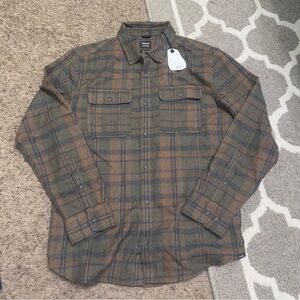 Prana Westbrook Flannel Shirt NWT